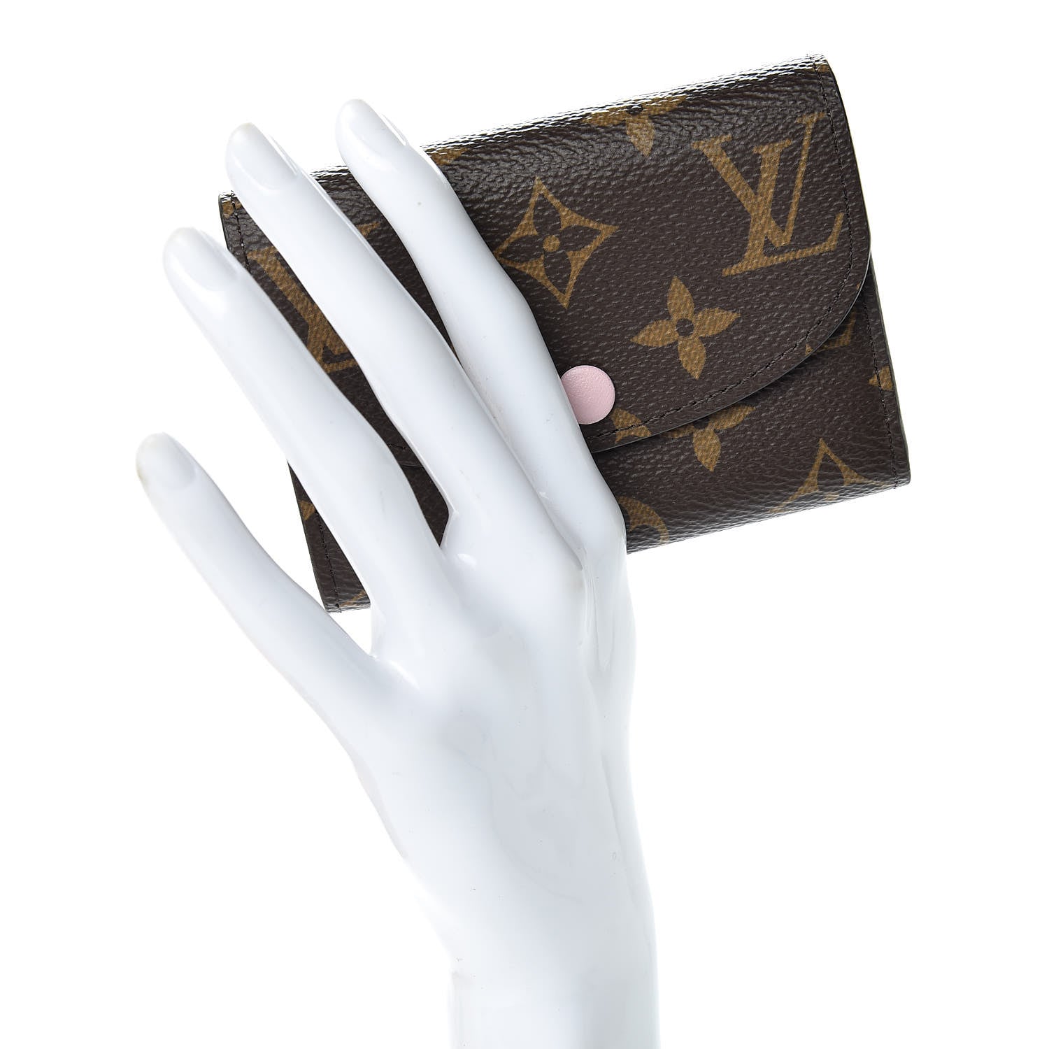 Louis Vuitton Monogram Rosalie Coin Purse Rose Ballerine 2 of 8