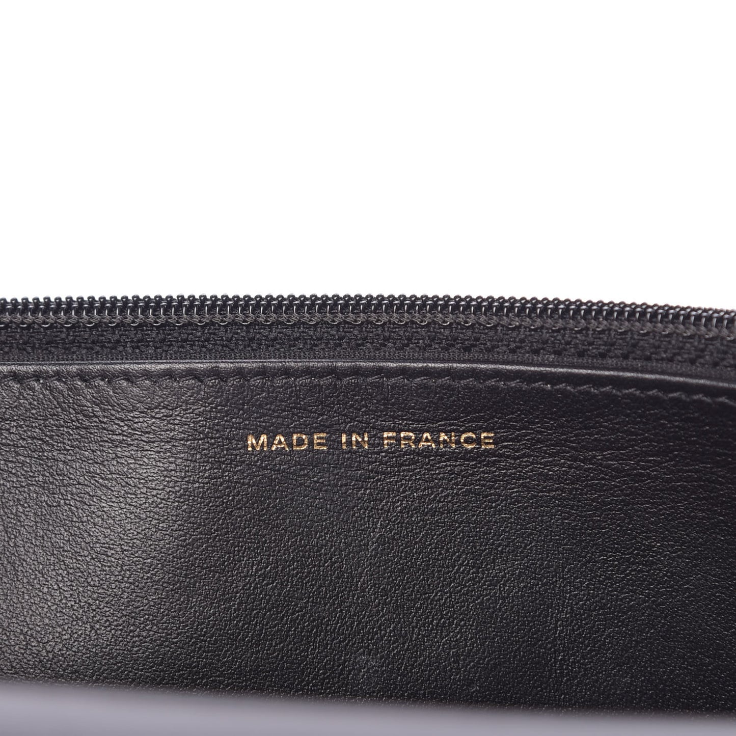 Caviar Quilted Vintage Mademoiselle Wallet On Chain WOC Black