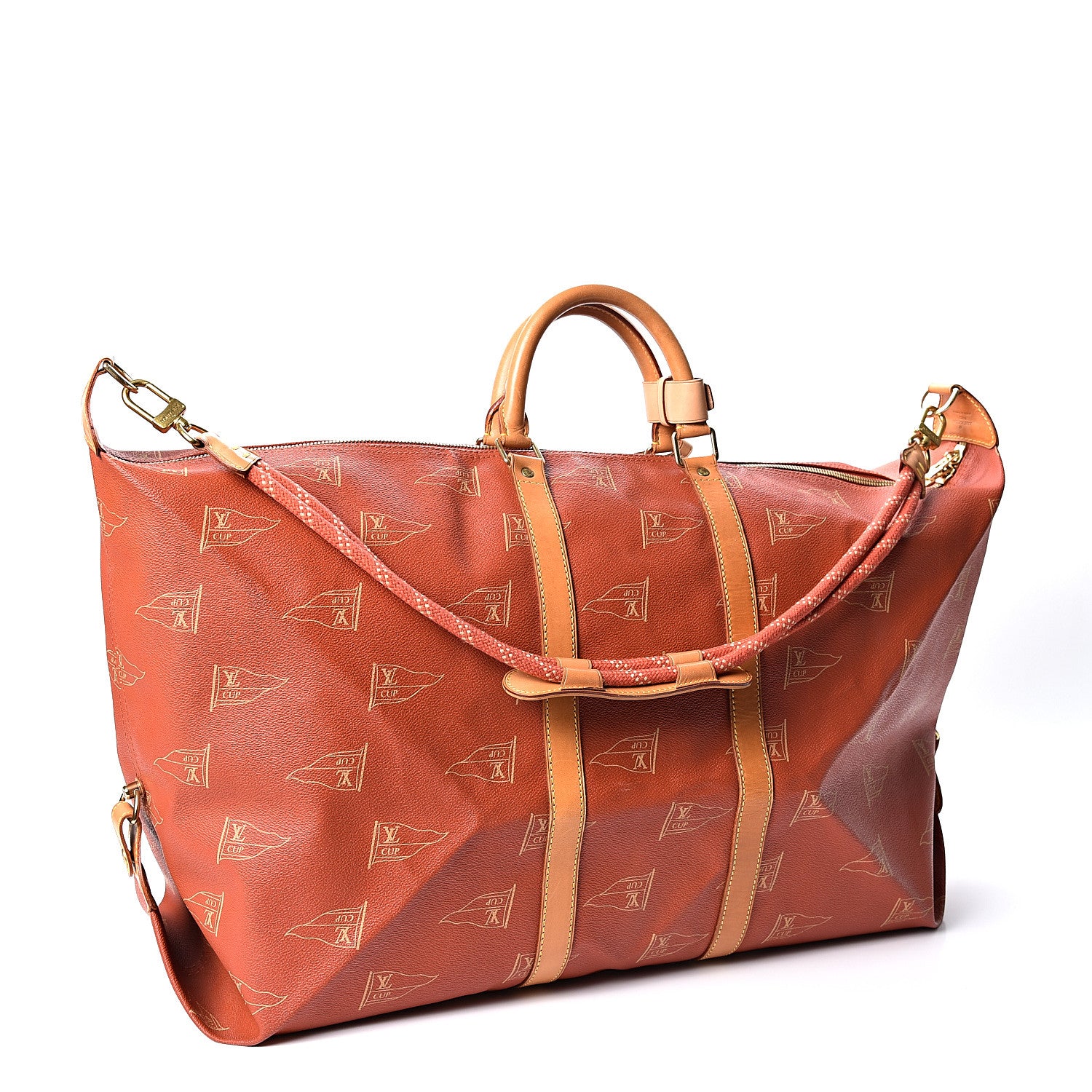 Louis Vuitton Canvas Americas Cup 1995 Saint Tropez Keepall 60 2 of 9
