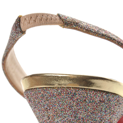 Christian Louboutin Glitter Lady Peep Sling 150 Pumps 40 Multicolor 7 of 7