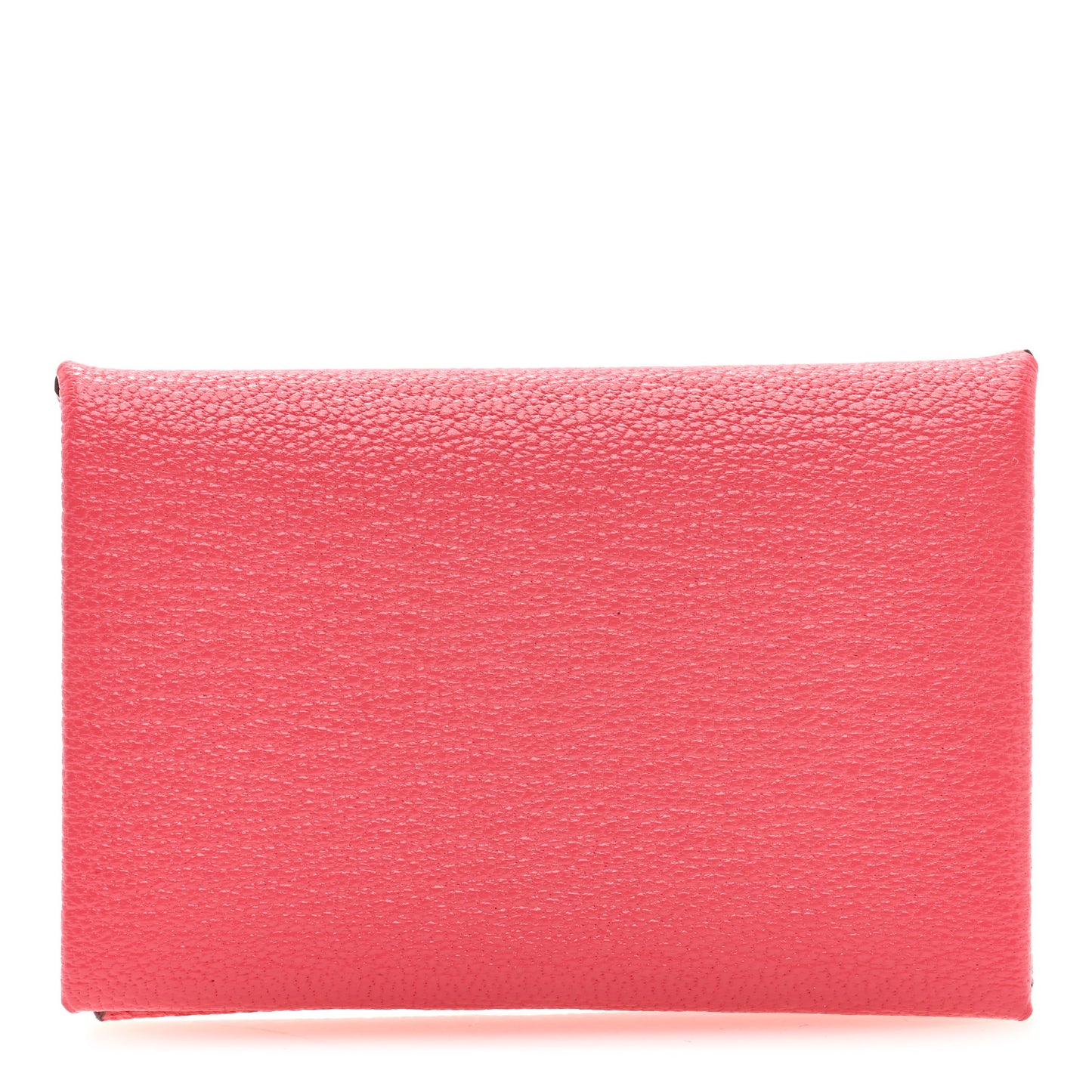 Chevre Mysore Calvi Card Case Rose Lipstick