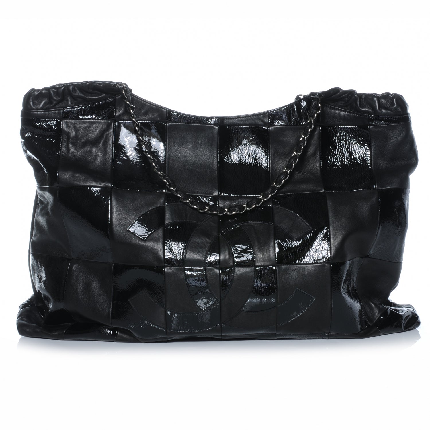 Chanel Patent Patchwork Brooklyn Large Cabas Tote 1 of 7