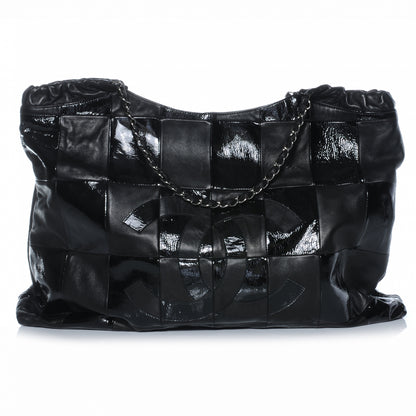 Chanel Patent Patchwork Brooklyn Large Cabas Tote 1 of 7