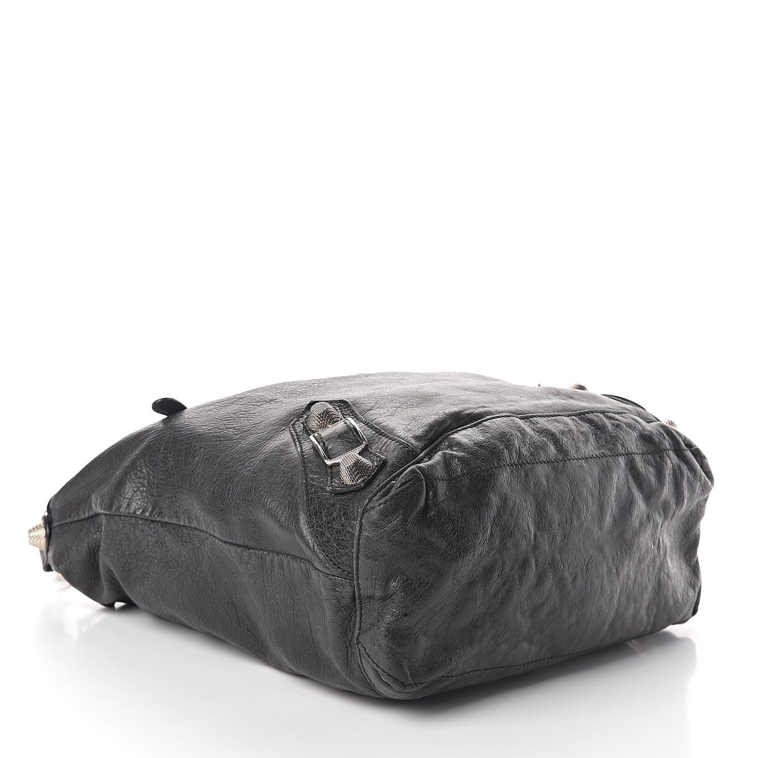 Balenciaga Chevre Giant 21 Silver Hardware Day Hobo Black 4 of 10