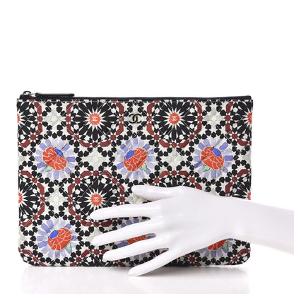 Chanel Coated Canvas Paris Dubai Medium Cosmetic Case Multicolor 2 of 8