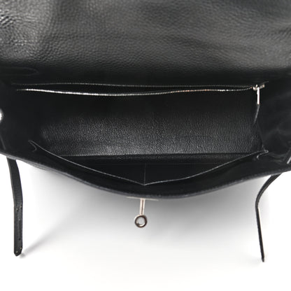Hermes Togo Kelly Retourne 32 Black 4 of 9