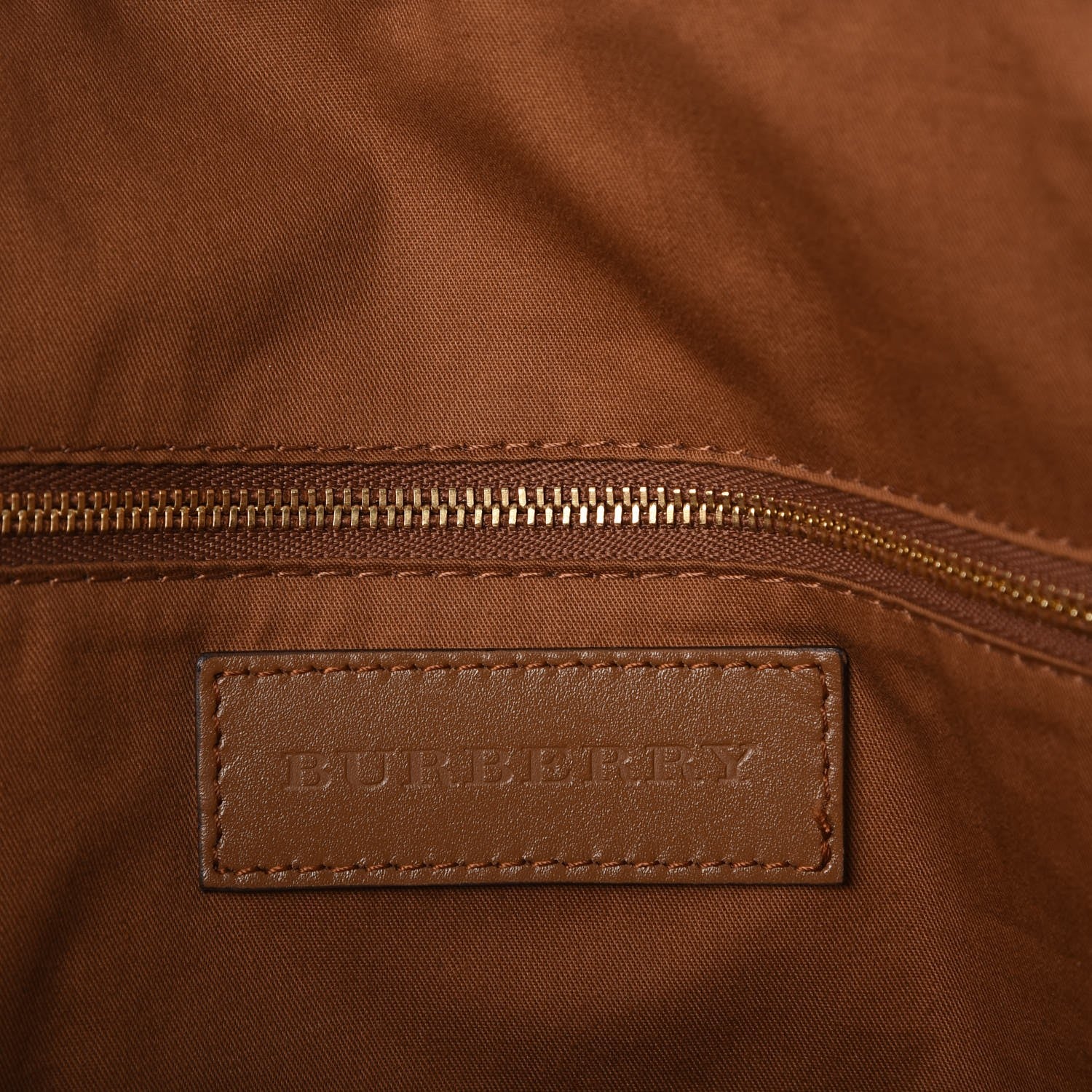 Burberry Haymarket Check Medium Salisbury Tote Tan 7 of 8