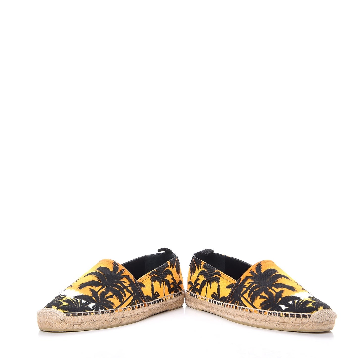 Mens Canvas Palm Trees at Sunset Espadrilles 42 Multicolor