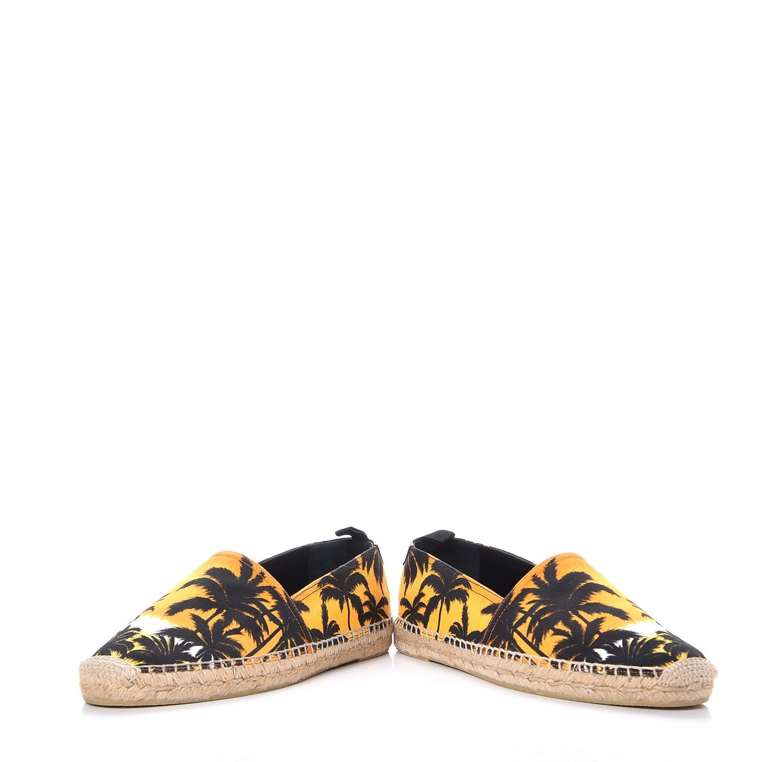 Saint Laurent Mens Canvas Palm Trees at Sunset Espadrilles 42 Multicolor 11 of 12