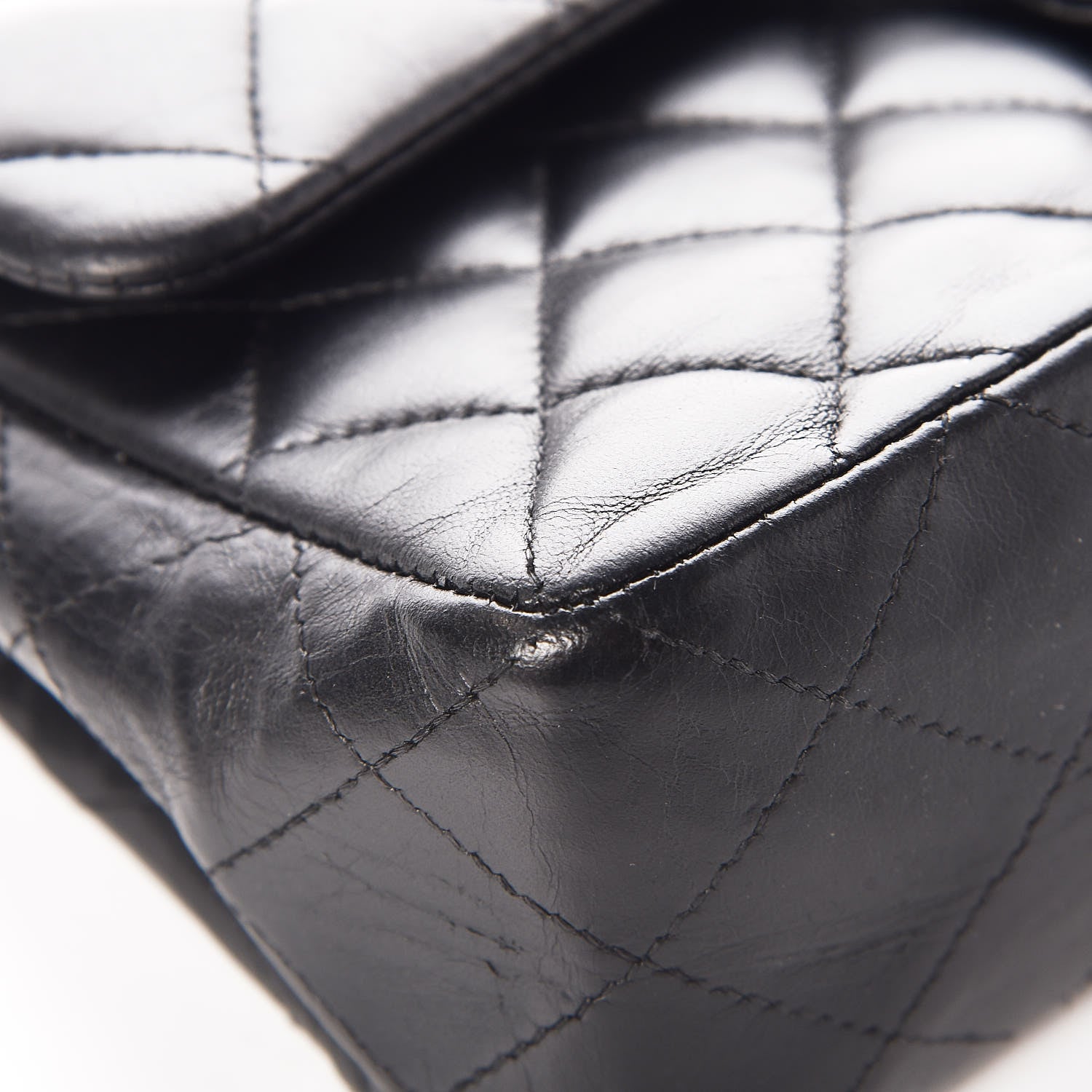 Chanel Lambskin Quilted Small Double Flap Black 15 of 15