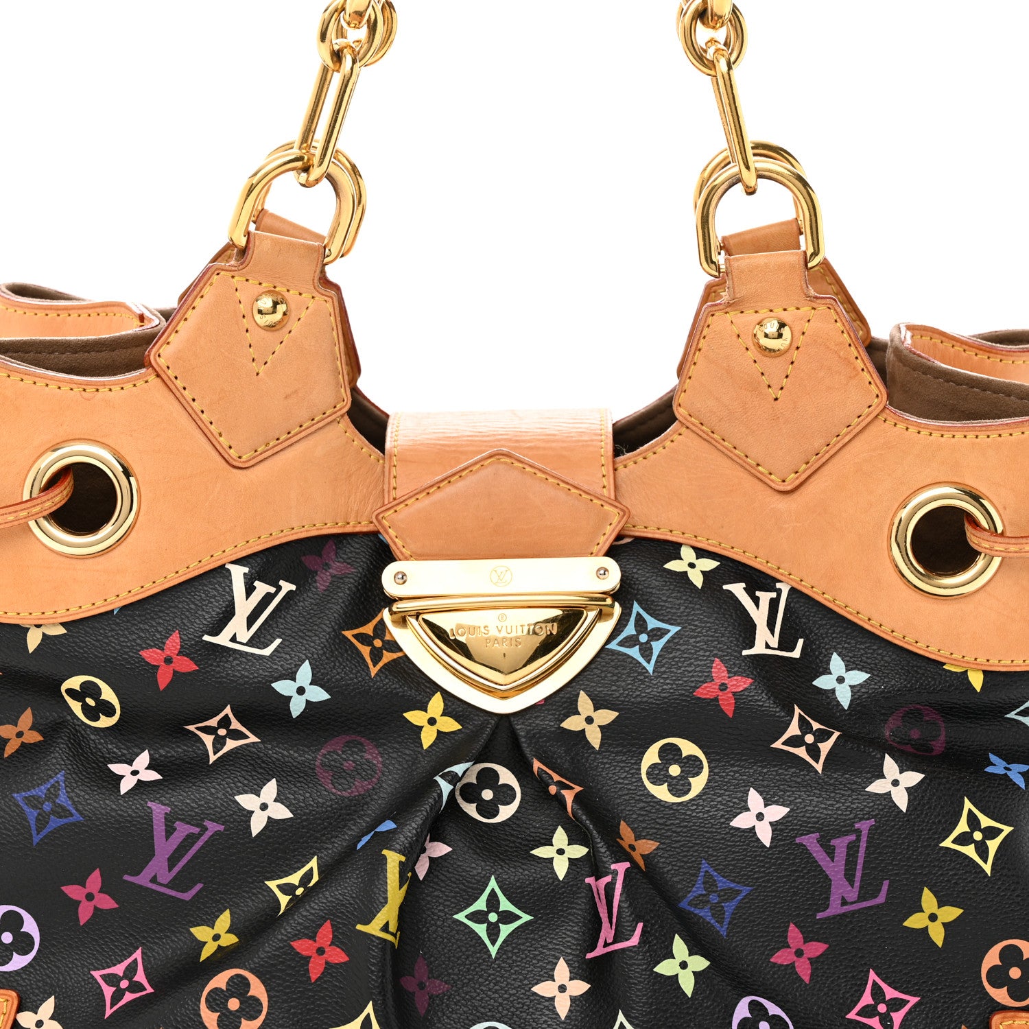 Louis Vuitton Monogram Multicolor Ursula Black 7 of 20
