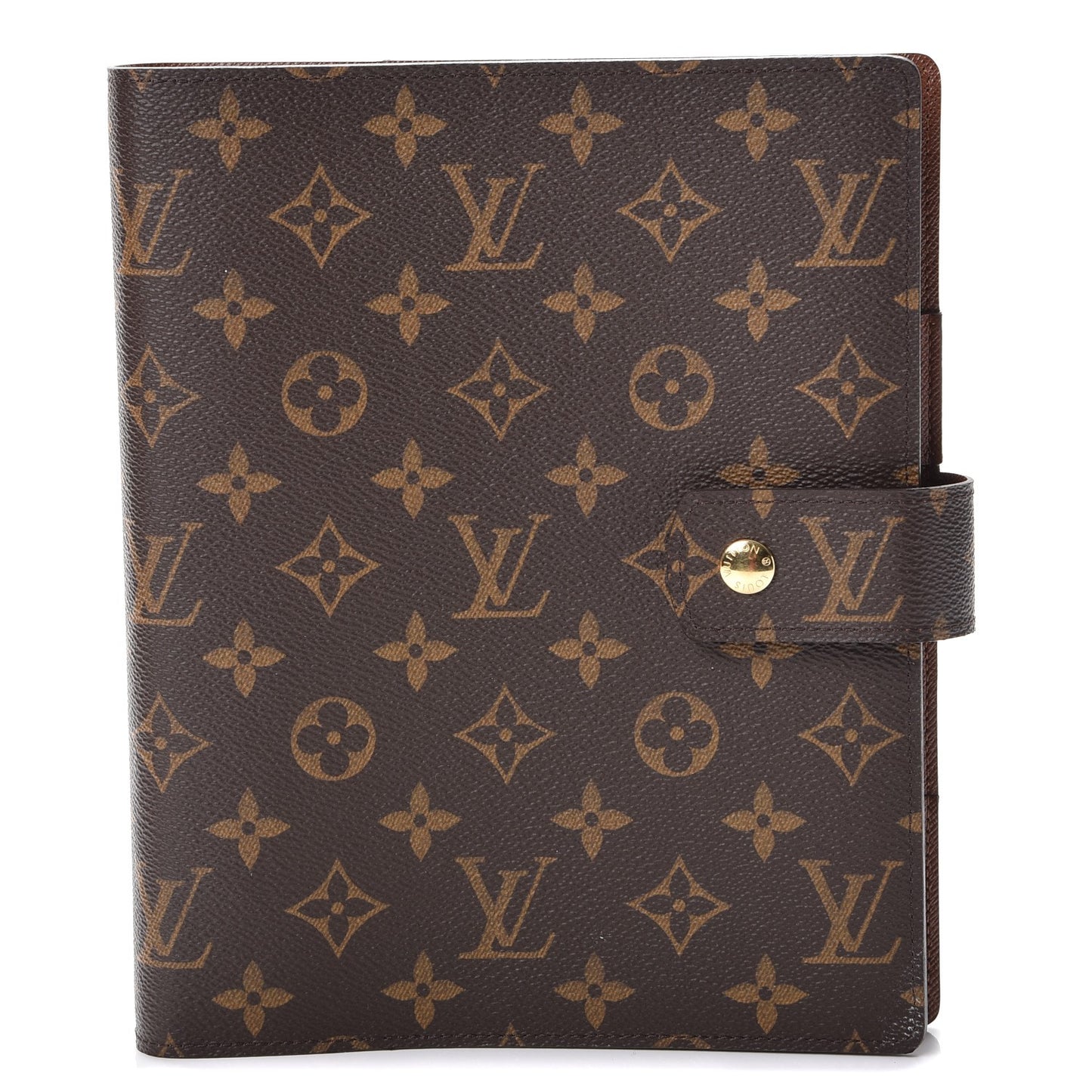Monogram Large Ring Agenda Cover