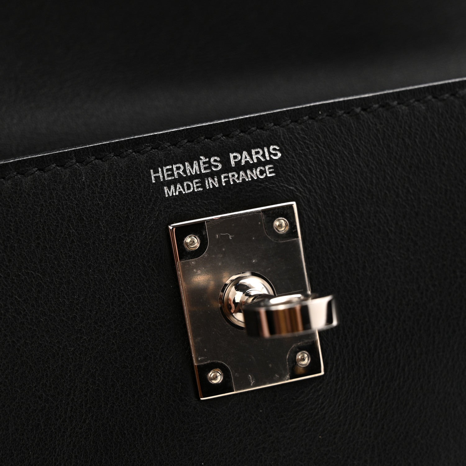 Hermes Swift Kelly Danse II Belt Bag Mauve Pale Black 6 of 14