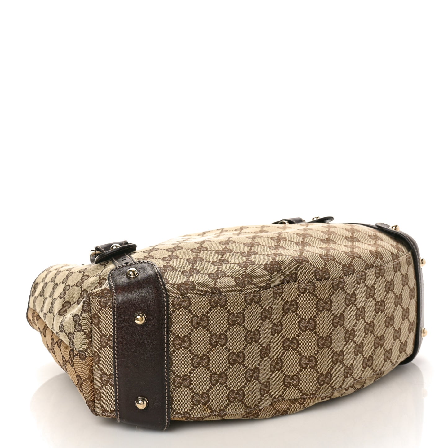 Monogram Small Pelham Shoulder Bag Dark Brown