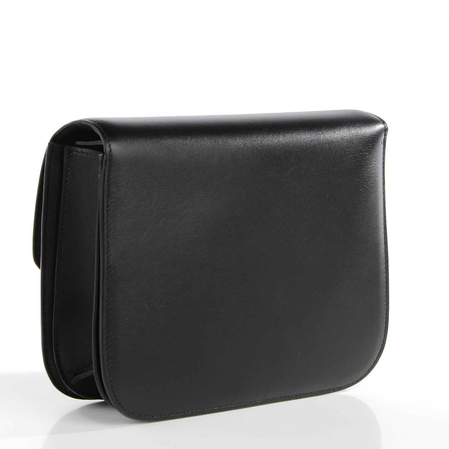 Celine Box Calfskin Medium Classic Box Flap Bag Black 3 of 9