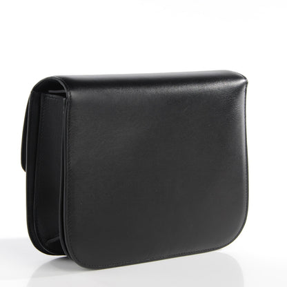 Celine Box Calfskin Medium Classic Box Flap Bag Black 3 of 9