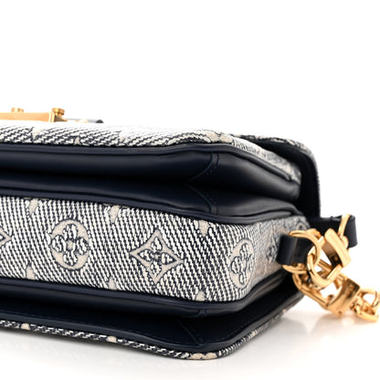 Louis Vuitton Monoglam Pochette Metis East West Blue 9 of 9