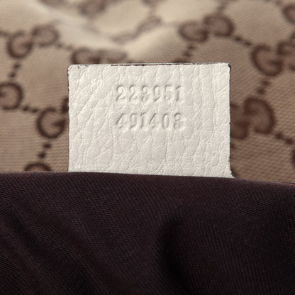 Gucci Monogram Medium Interlocking Icon Shoulder Bag White 6 of 11