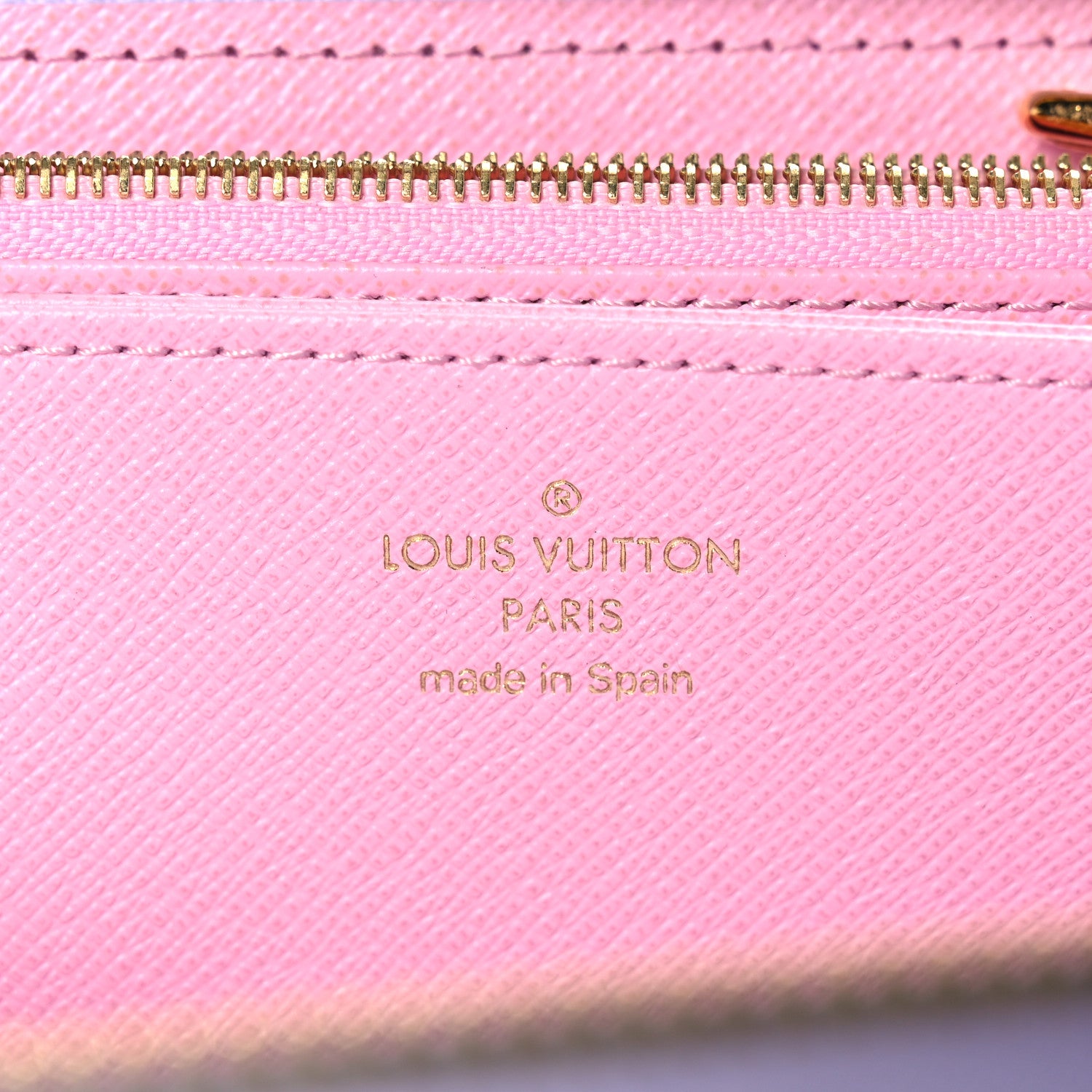 Louis Vuitton Monogram Giant Spring In The City Zippy Wallet Sunrise Pastel 6 of 9