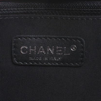 Chanel Calfskin Quilted Large Boy Flap Burgundy 6 of 7