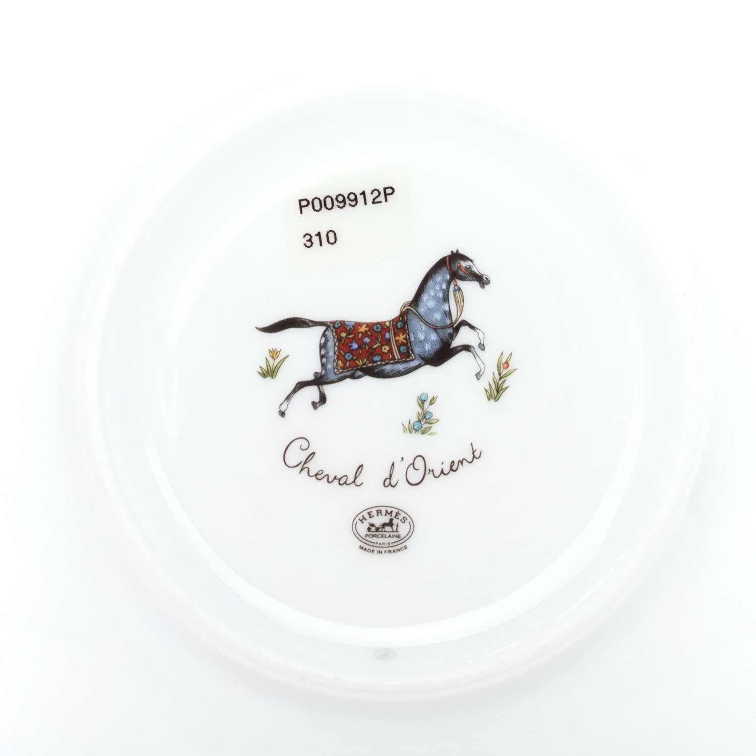 Hermes Porcelain Cheval d'Orient Bread And Butter Plate 3 of 3