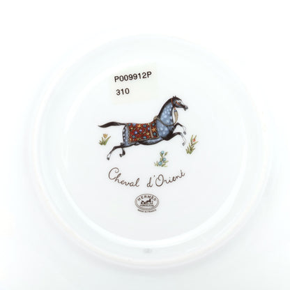 Hermes Porcelain Cheval d'Orient Bread And Butter Plate 3 of 3