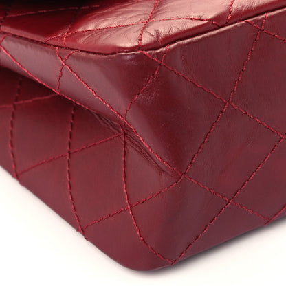 Chanel Aged Calfskin Quilted 2.55 Reissue 226 Flap Red 8 of 9