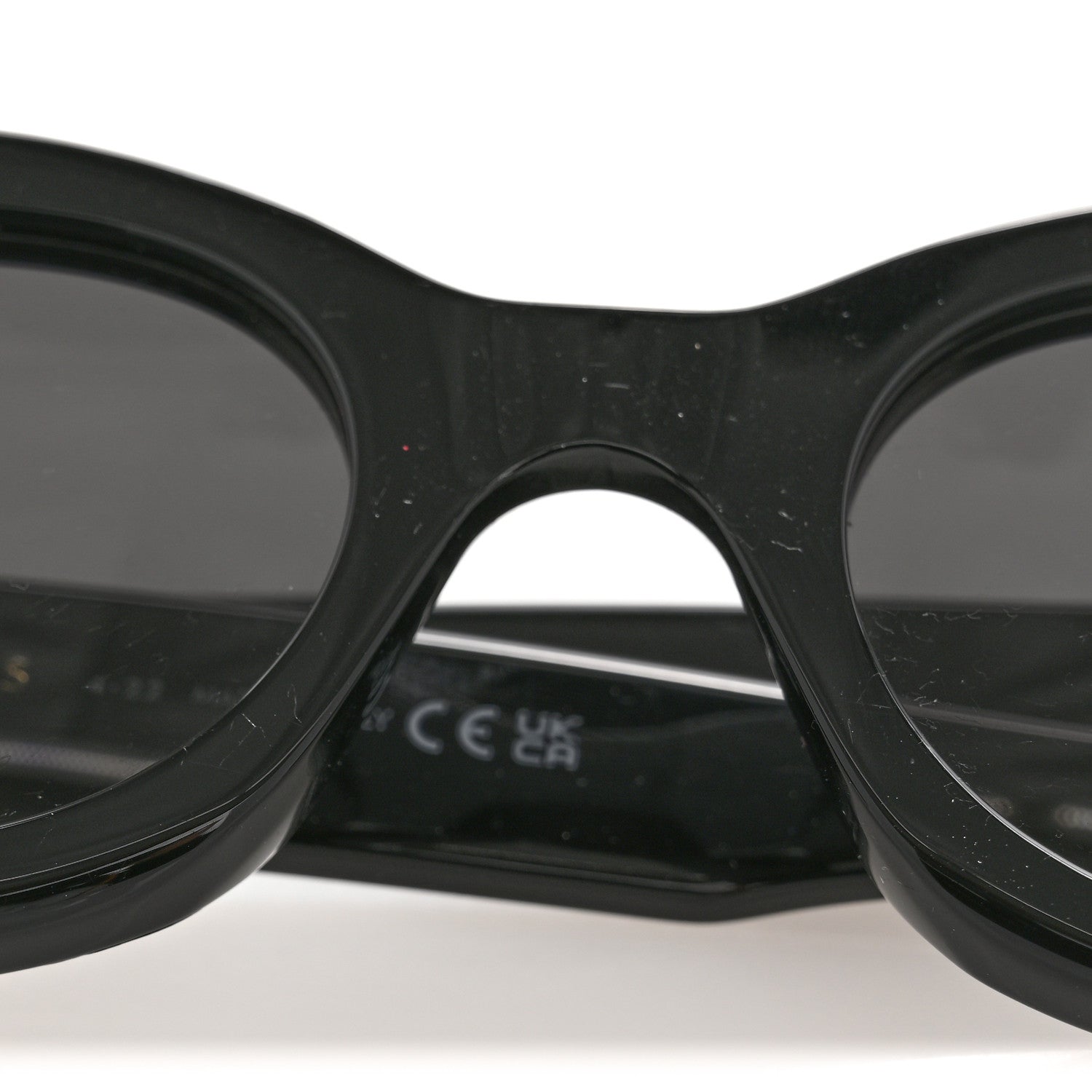 Celine Acetate Triomphe 01 Sunglasses CL 40194U Black 8 of 10