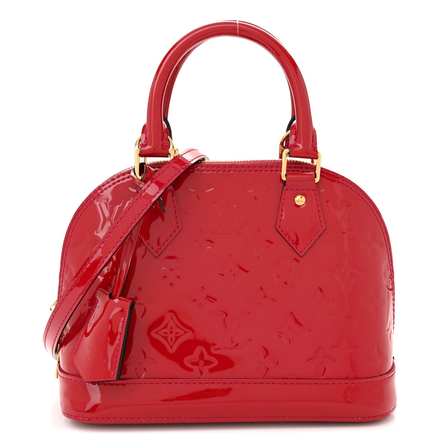 Louis Vuitton Vernis Alma BB Rose Indien 1 of 11