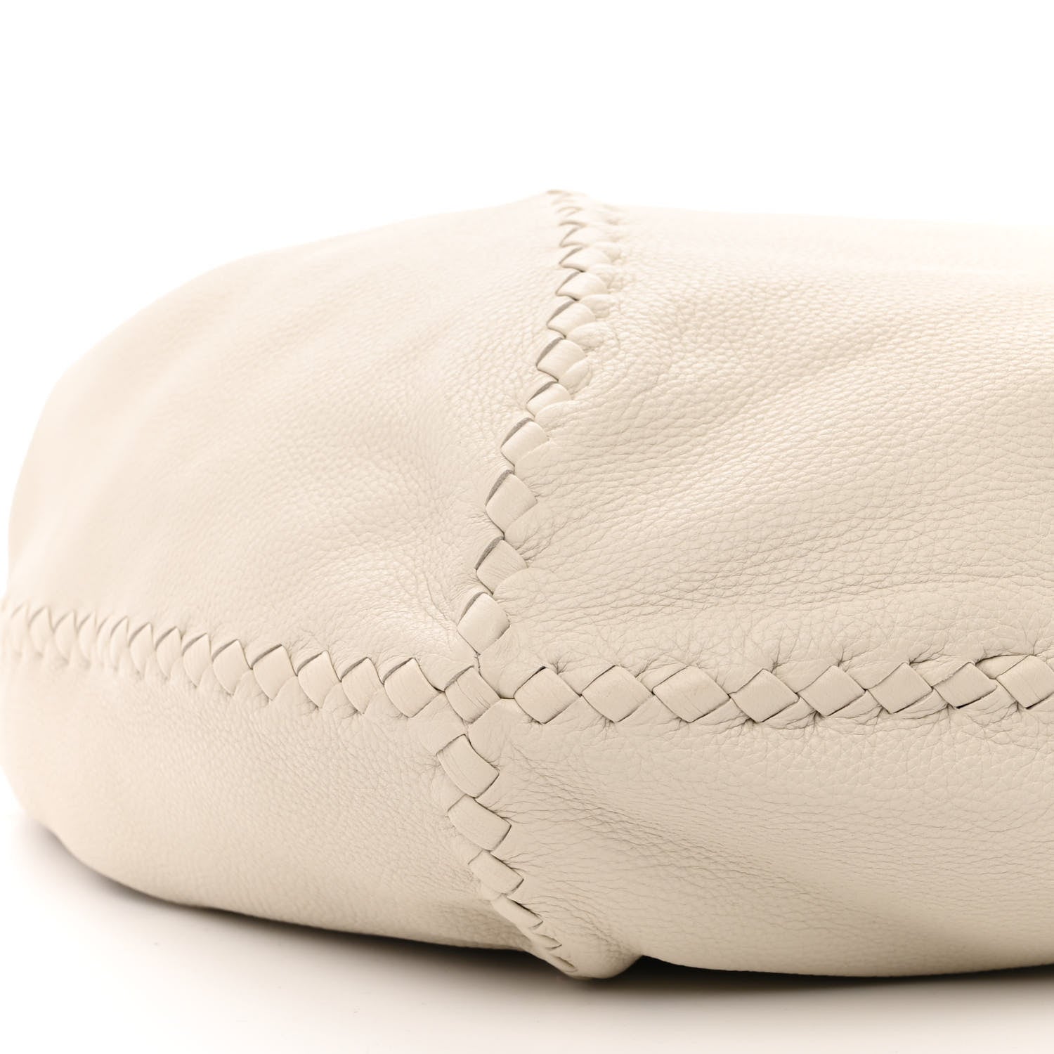 Bottega Veneta Cervo Deerskin Large Hobo White 9 of 12