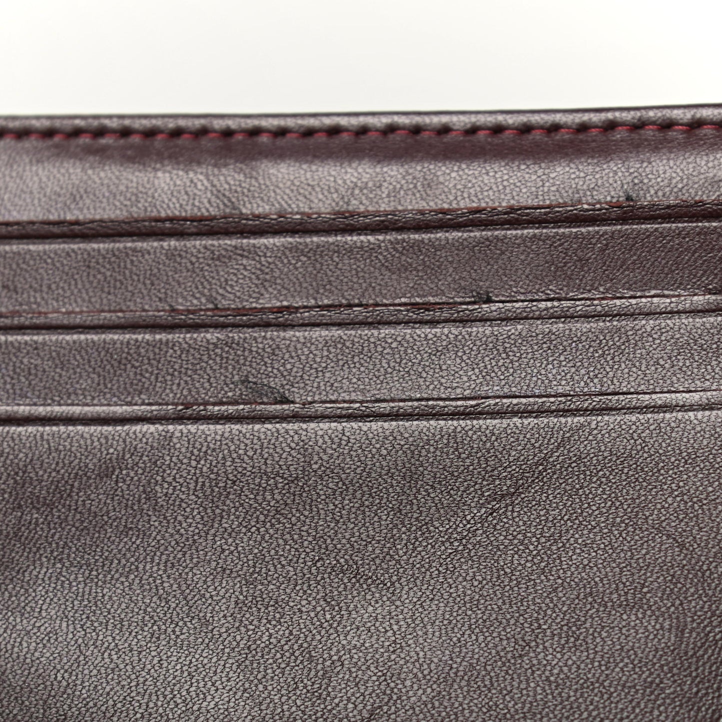 Lambskin Quilted Compact Flap Wallet Black