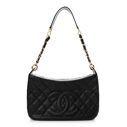 Chanel Caviar Quilted Timeless CC Shoulder Bag Black 1 of 14