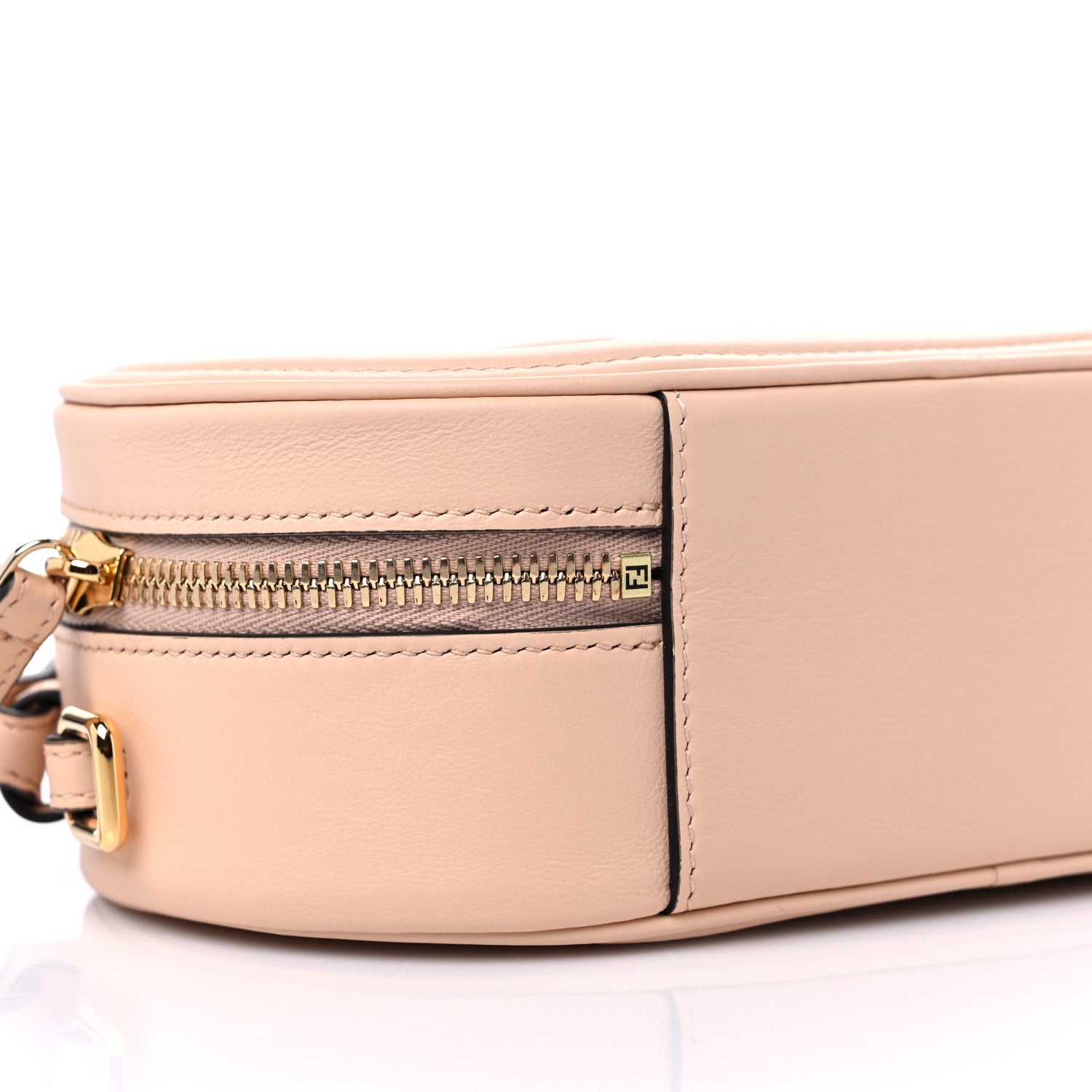 Fendi Vitello Grace Matte O'Lock Mini Camera Case Light Rose 8 of 9