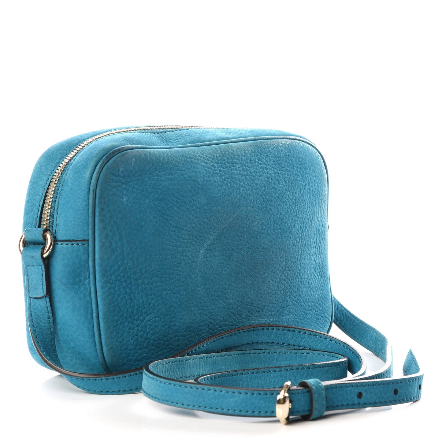 Vitello Range Small Soho Disco Bag Deep Cobalt