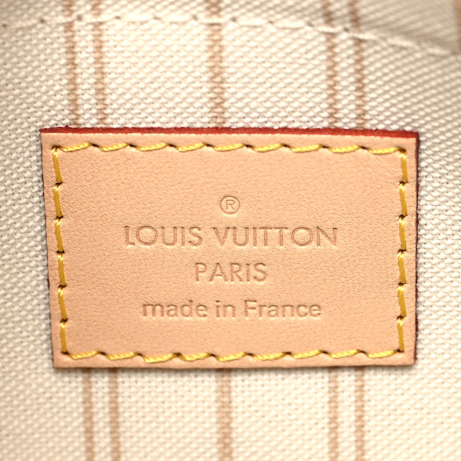 Louis Vuitton Damier Azur Neverfull PM Pochette 6 of 8
