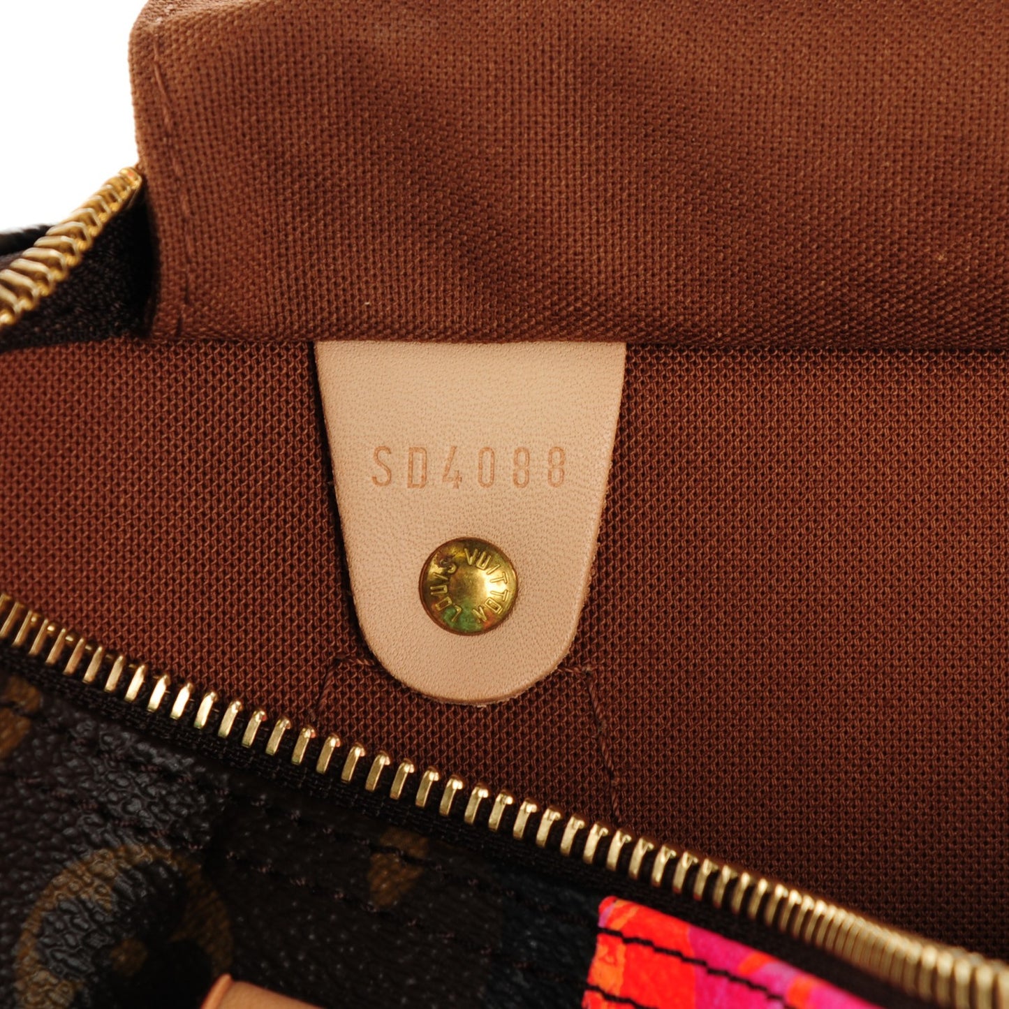 Monogram Roses Speedy 30