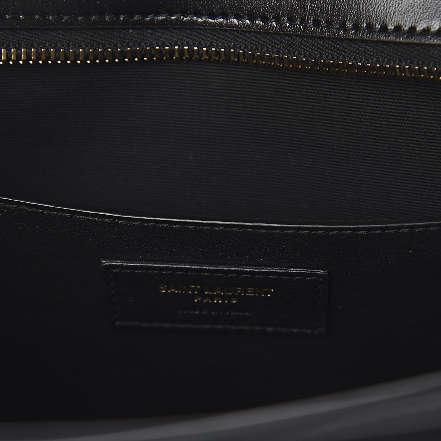 Saint Laurent Calf Hair Calfskin Monogram Medium Uptown Tote Black 8 of 11