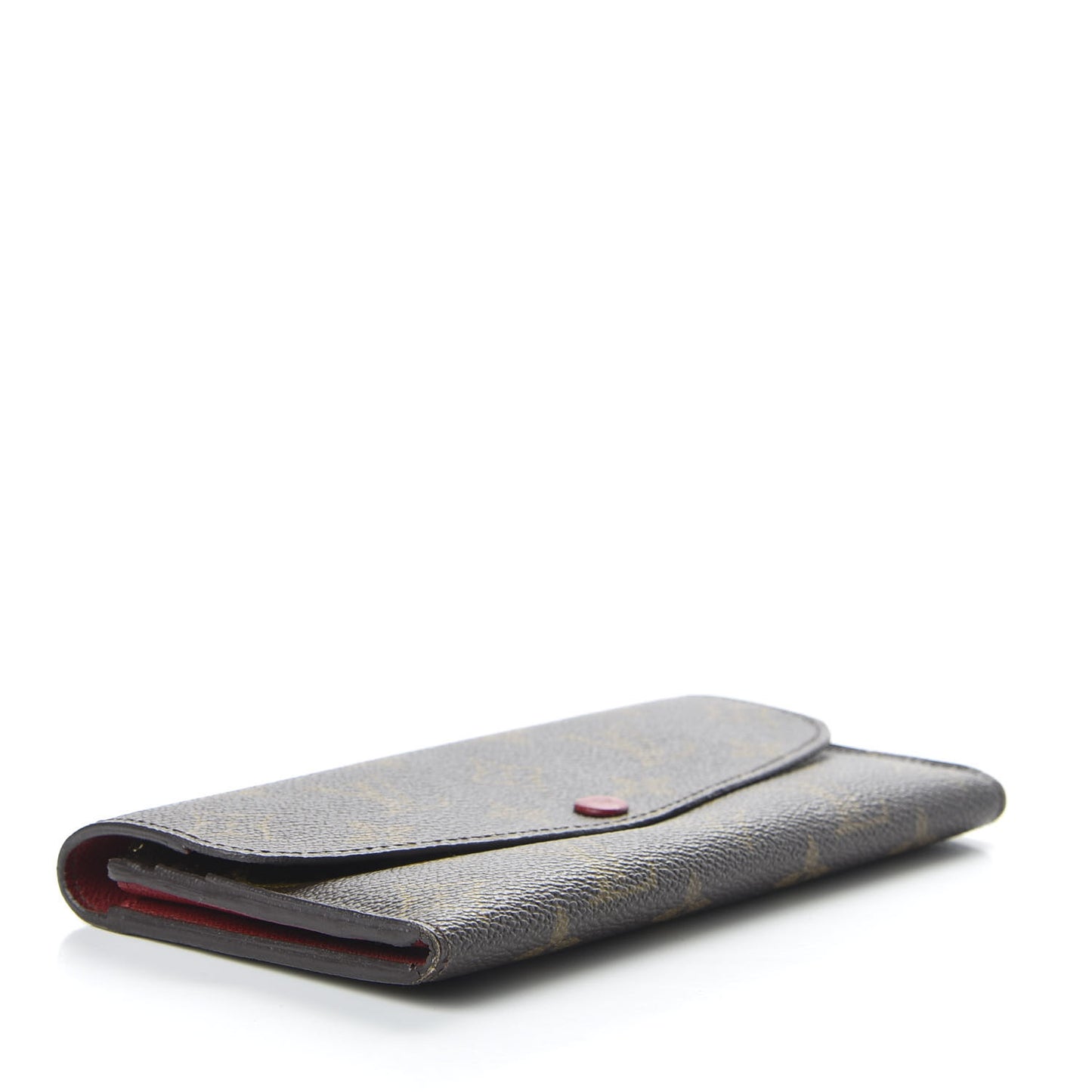 Monogram Emilie Wallet Red