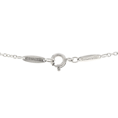 Tiffany Sterling Silver Large Crown Key Pendant Necklace 5 of 5