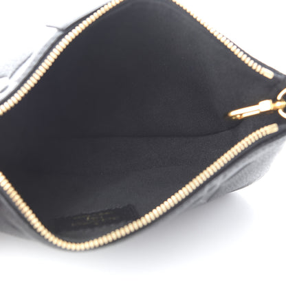 Louis Vuitton Empreinte Monogram Giant Multi Pochette Accessories Mini Pochette Black 5 of 9