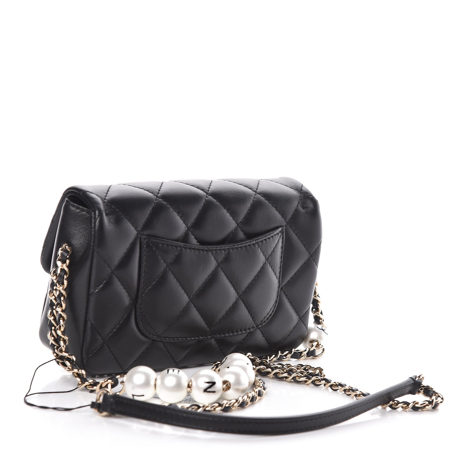 Chanel Lambskin Quilted Mini My Precious Flap Black 3 of 11