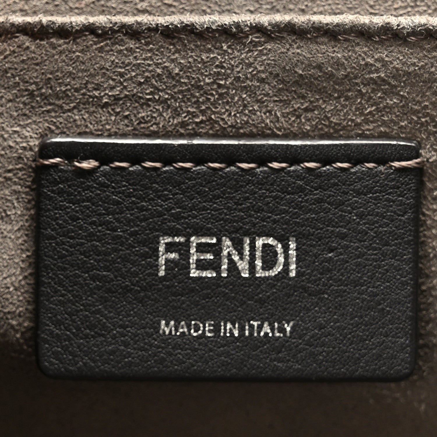 Fendi Vitello Century Opaco F is Fendi Kan I Shoulder Bag Grigio Perla 6 of 9