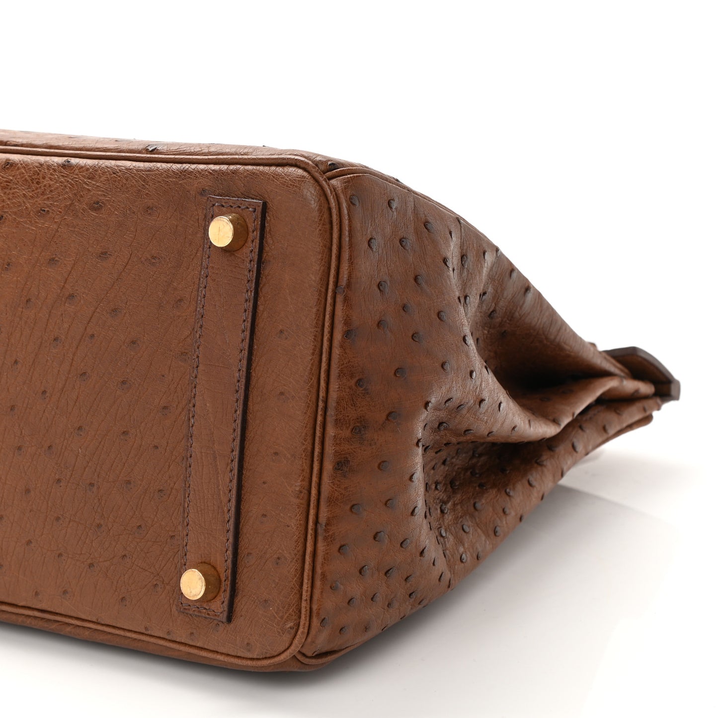 Ostrich HAC Birkin 32 Gold