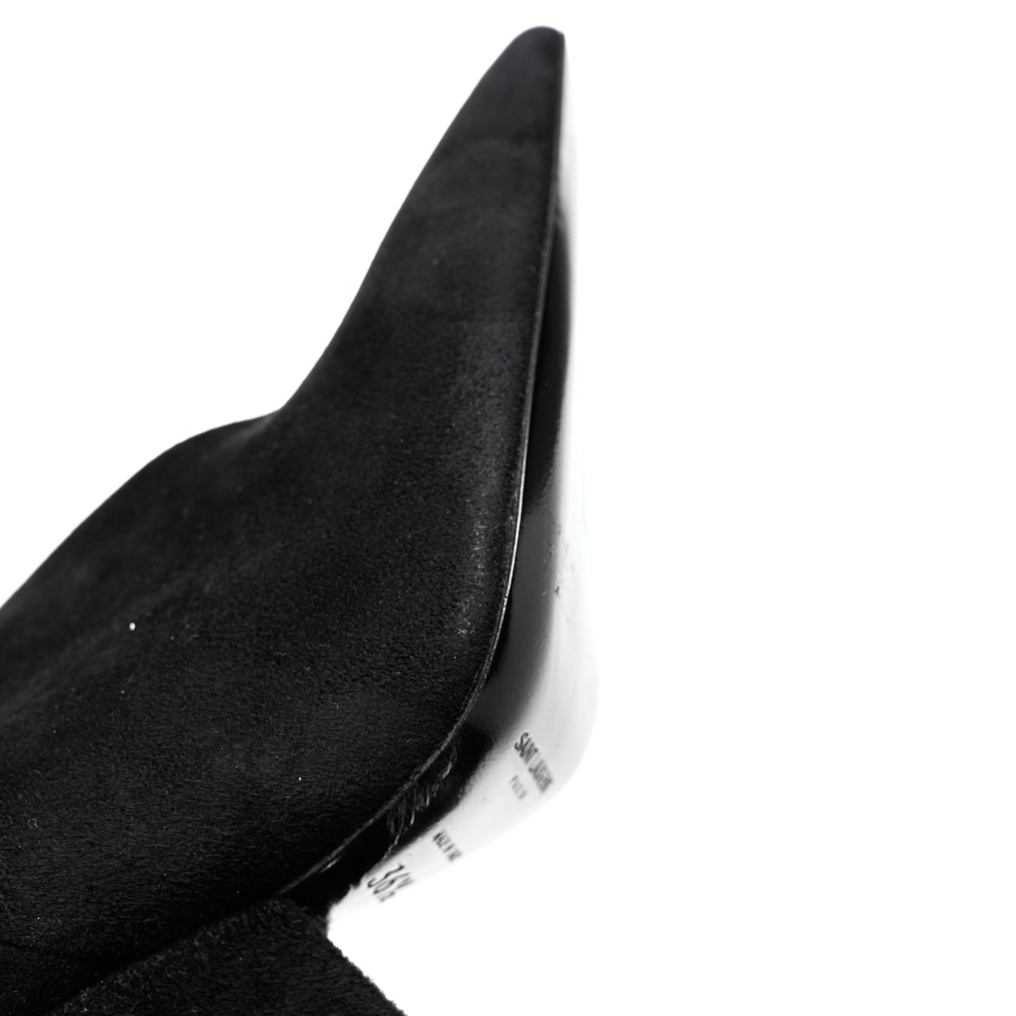 Suede Niki 105 Thigh High Boots 36.5 Black