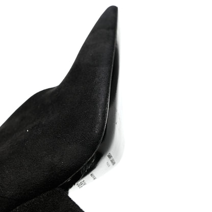 Saint Laurent Suede Niki 105 Thigh High Boots 36.5 Black 8 of 10
