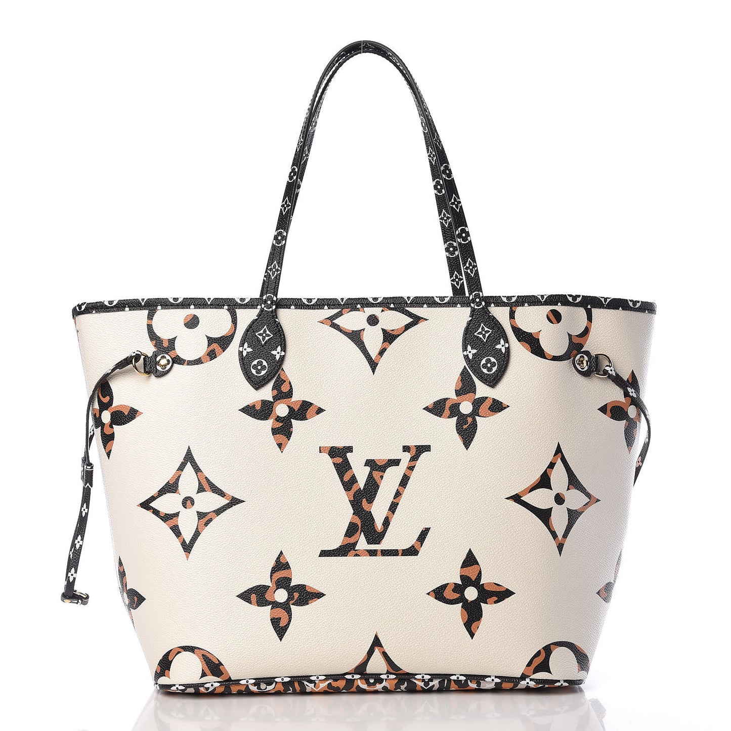Monogram Giant Jungle Neverfull MM Ivory