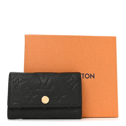 Louis Vuitton Empreinte Multicles 6 Key Holder Black 7 of 7