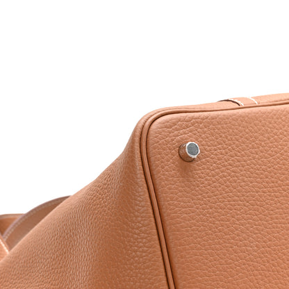 Hermes Taurillon Clemence Picotin Lock 22 MM Gold 9 of 13
