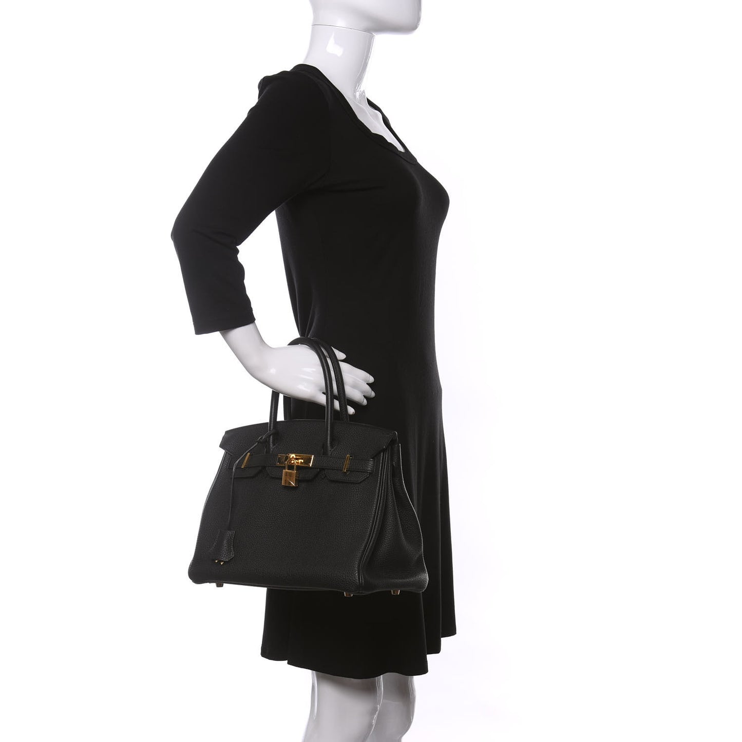 Togo Birkin 30 Black