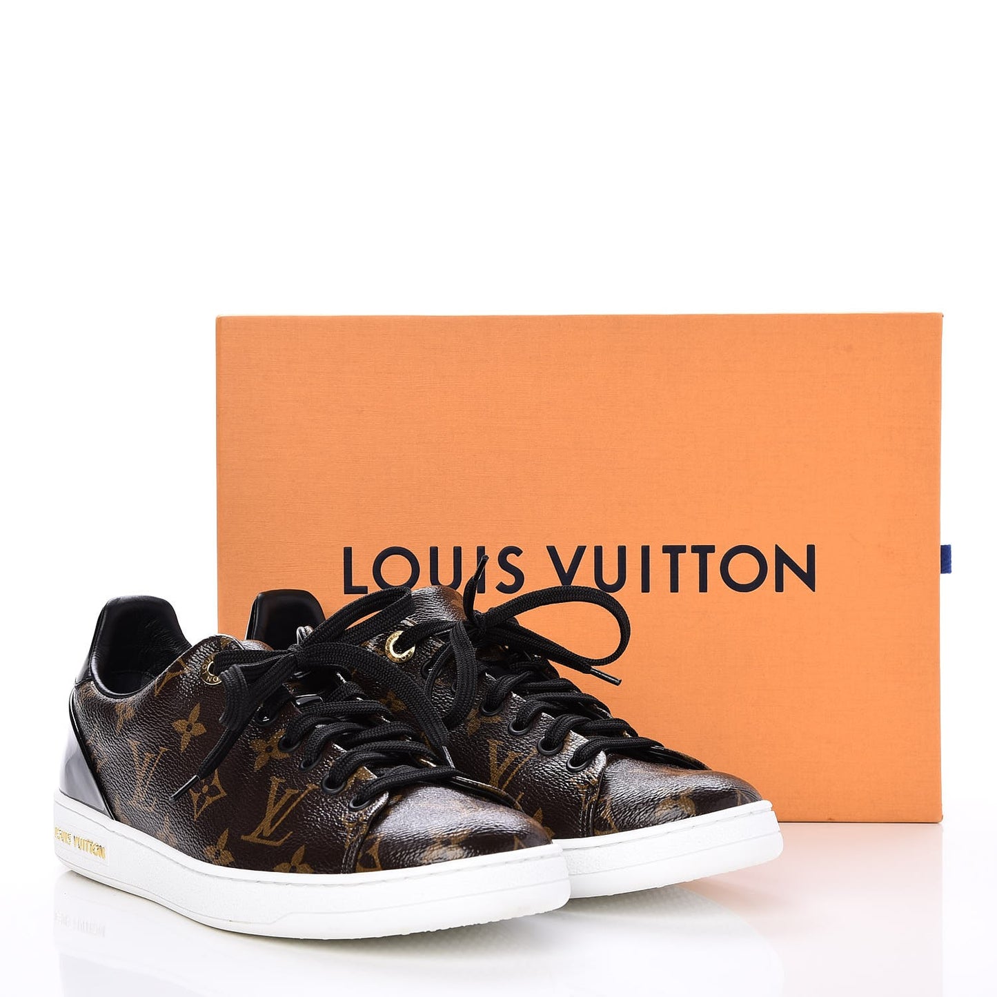 Patent Monogram Frontrow Sneakers 39